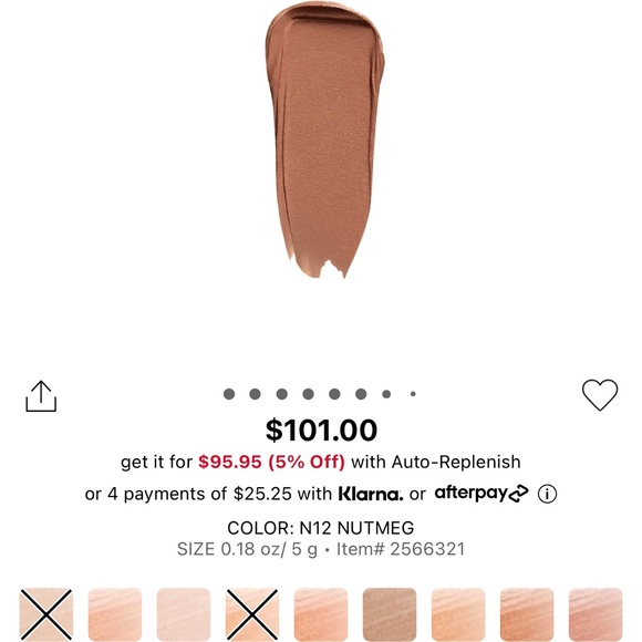 Cle de peau sealed concealer in no 12 Nutmeg - Picture 3 of 4